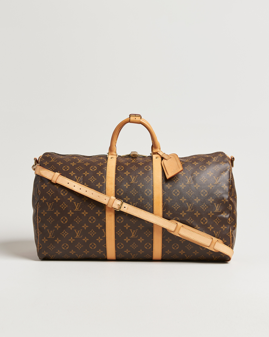 Uomini | Louis Vuitton Pre-Owned Keepall Bandouliére 55 Monogram | Louis Vuitton Pre-Owned | Keepall Bandouliére 55 Monogram