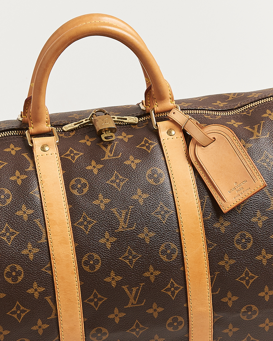 Uomini | Louis Vuitton Pre-Owned Keepall Bandouliére 55 Monogram | Louis Vuitton Pre-Owned | Keepall Bandouliére 55 Monogram