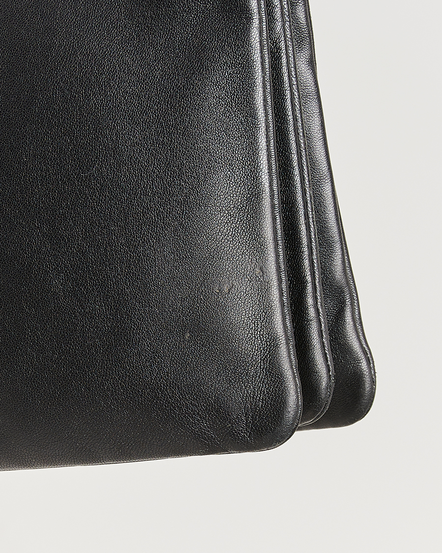 Uomini | Celine Pre-Owned Trio Bag Medium Leather Black | Celine Pre-Owned | Trio Bag Medium Leather Black