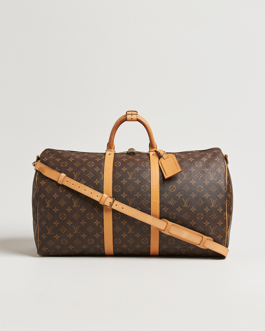 Uomini | Louis Vuitton Pre-Owned Keepall Bandouliére 55 Monogram | Louis Vuitton Pre-Owned | Keepall Bandouliére 55 Monogram