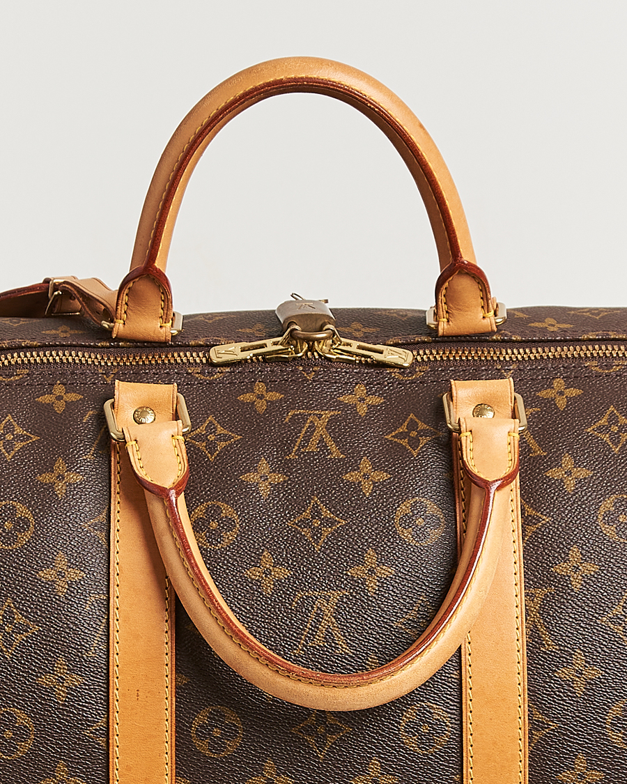 Uomini | Louis Vuitton Pre-Owned Keepall Bandouliére 55 Monogram | Louis Vuitton Pre-Owned | Keepall Bandouliére 55 Monogram