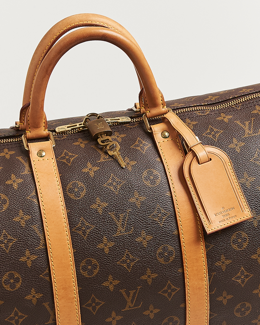 Uomini | Louis Vuitton Pre-Owned Keepall Bandouliére 55 Monogram | Louis Vuitton Pre-Owned | Keepall Bandouliére 55 Monogram