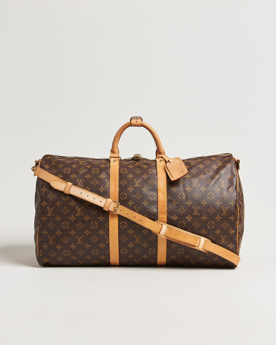 Uomini | Louis Vuitton Pre-Owned Keepall Bandouliére 55 Monogram | Louis Vuitton Pre-Owned | Keepall Bandouliére 55 Monogram