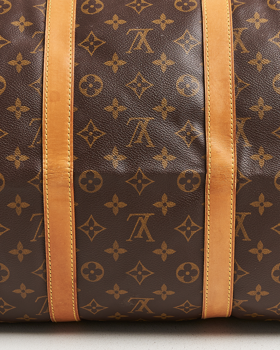 Uomini | Louis Vuitton Pre-Owned Keepall Bandouliére 55 Monogram | Louis Vuitton Pre-Owned | Keepall Bandouliére 55 Monogram