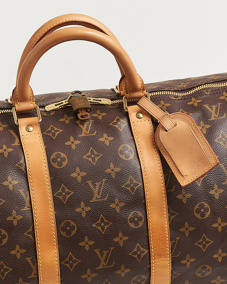 Uomini | Louis Vuitton Pre-Owned Keepall Bandouliére 55 Monogram | Louis Vuitton Pre-Owned | Keepall Bandouliére 55 Monogram