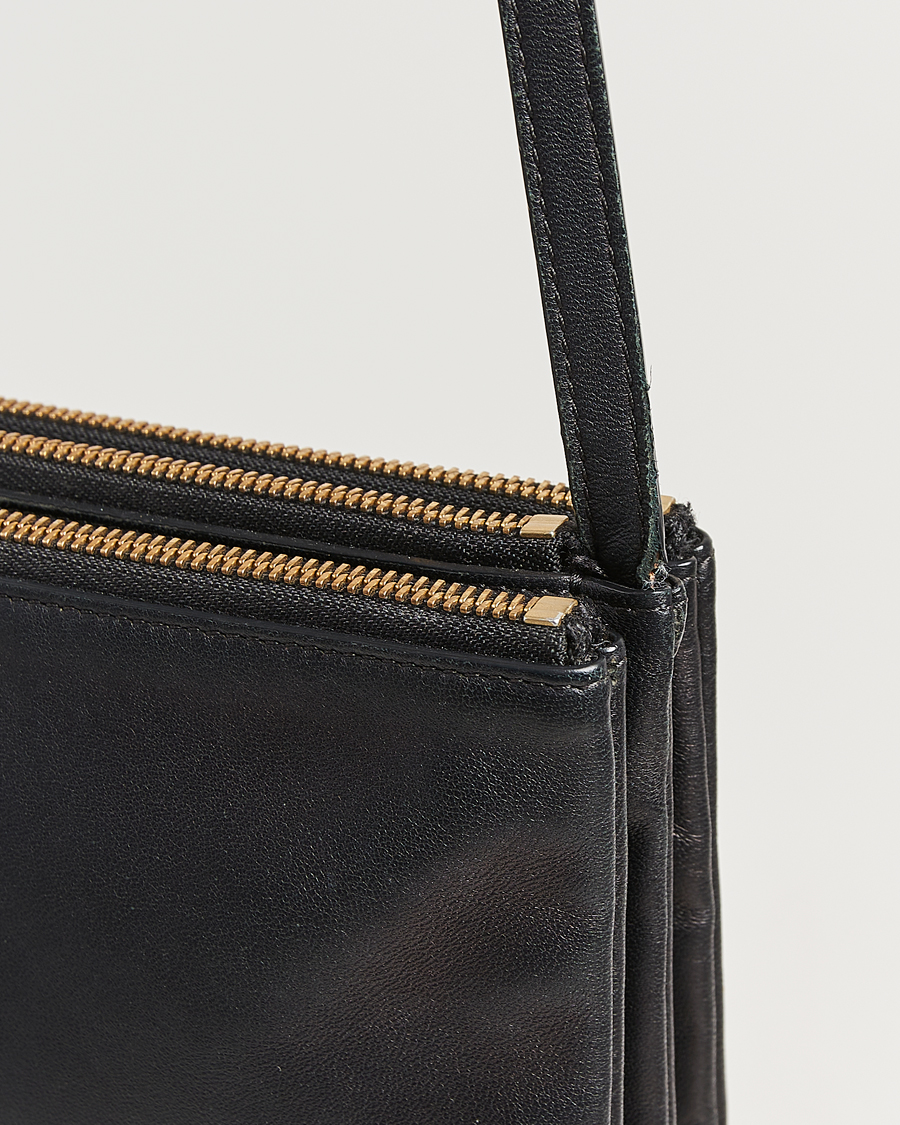 Uomini | Celine Pre-Owned Trio Bag Small Leather Black | Celine Pre-Owned | Trio Bag Small Leather Black