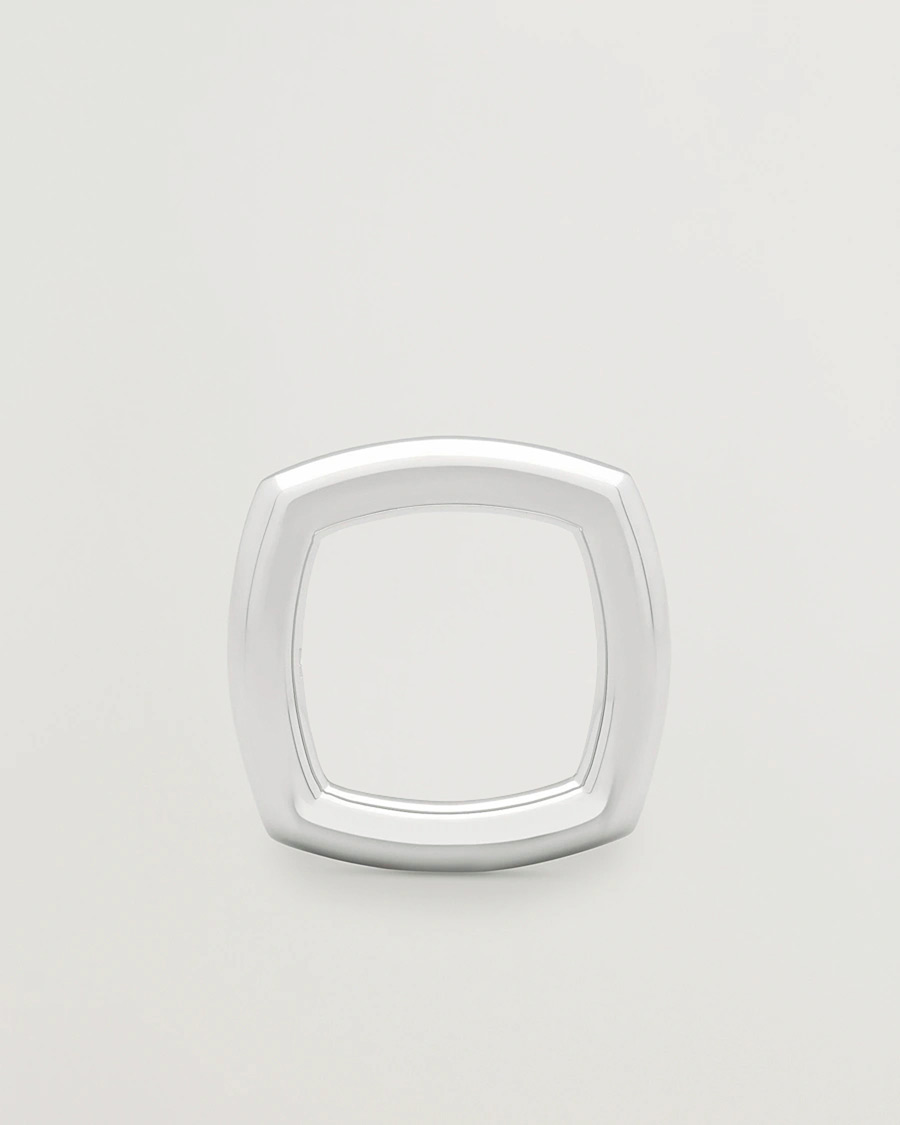 Uomini | Gioielli | Tom Wood | Frame Ring Slim Silver