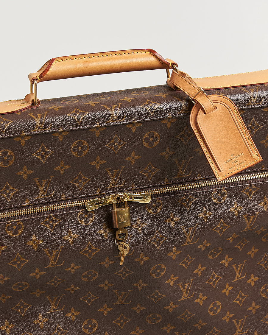 Uomini | Louis Vuitton Pre-Owned Portable Garment Bag Bandoulière Monogram | Louis Vuitton Pre-Owned | Portable Garment Bag Bandoulière Monogram