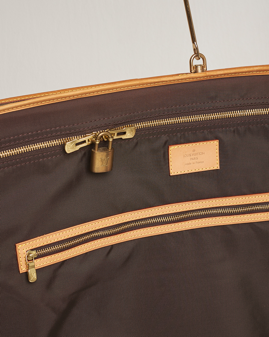 Uomini | Louis Vuitton Pre-Owned Portable Garment Bag Bandoulière Monogram | Louis Vuitton Pre-Owned | Portable Garment Bag Bandoulière Monogram