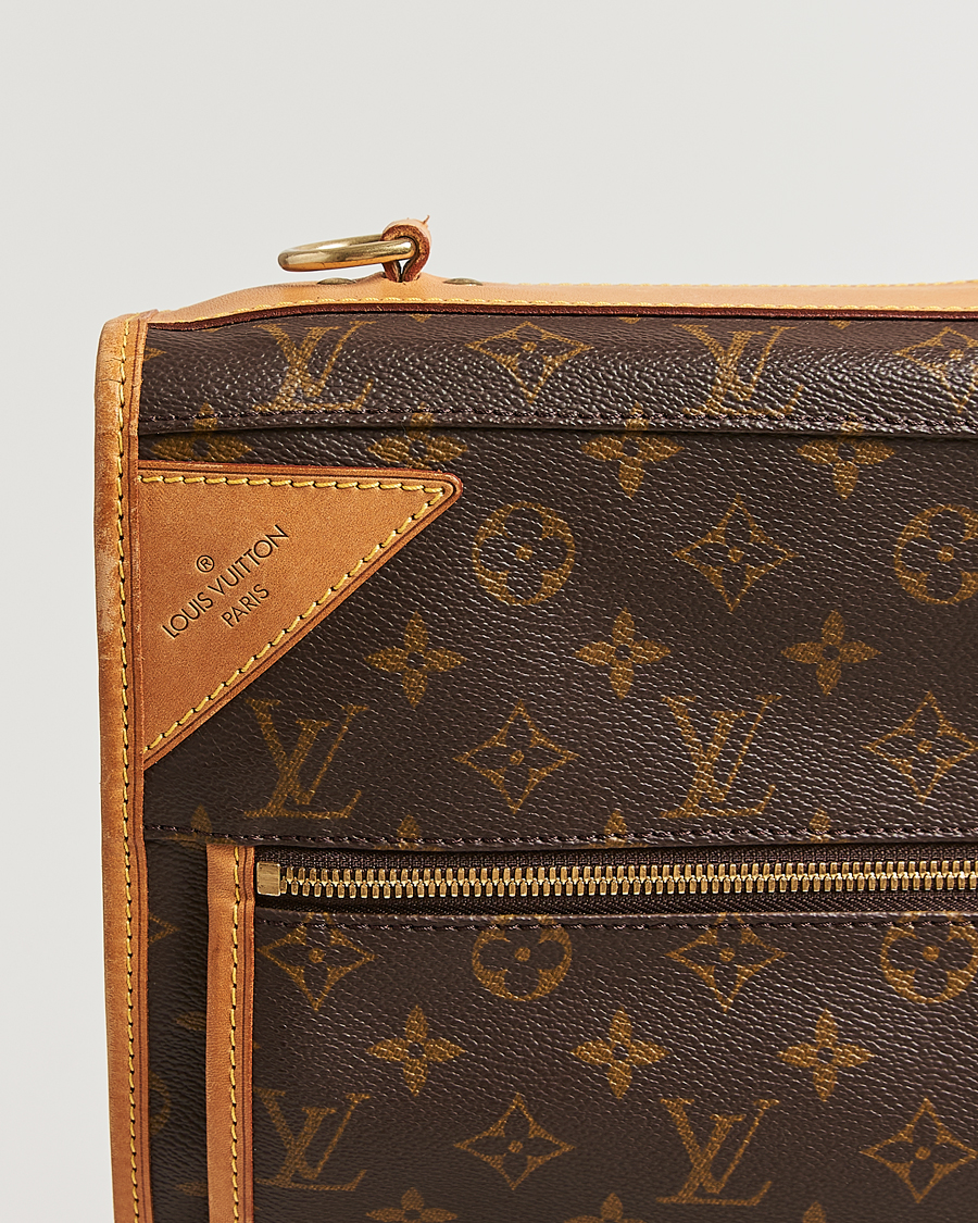 Uomini | Louis Vuitton Pre-Owned Portable Garment Bag Bandoulière Monogram | Louis Vuitton Pre-Owned | Portable Garment Bag Bandoulière Monogram