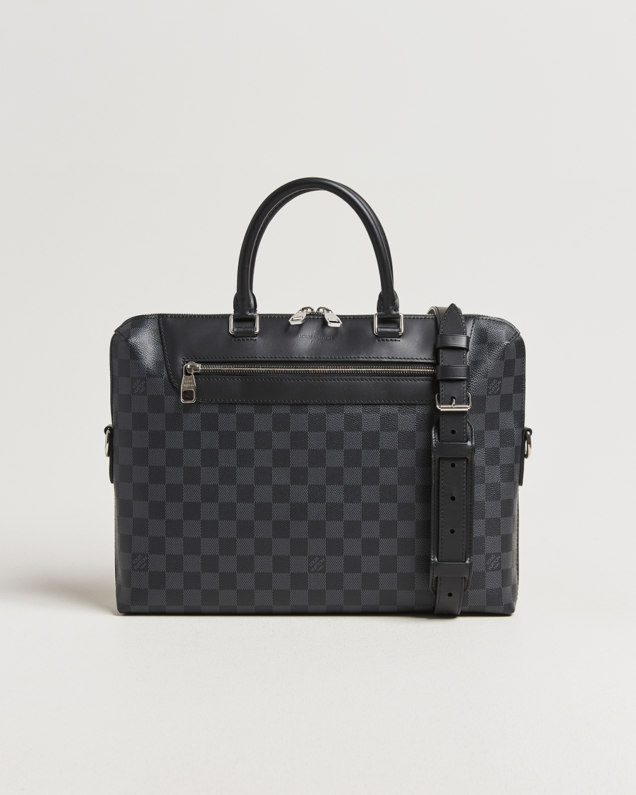 Uomini | Louis Vuitton Pre-Owned Porte Documan Jules Damier Graphite | Louis Vuitton Pre-Owned | Porte Documan Jules Damier Graphite