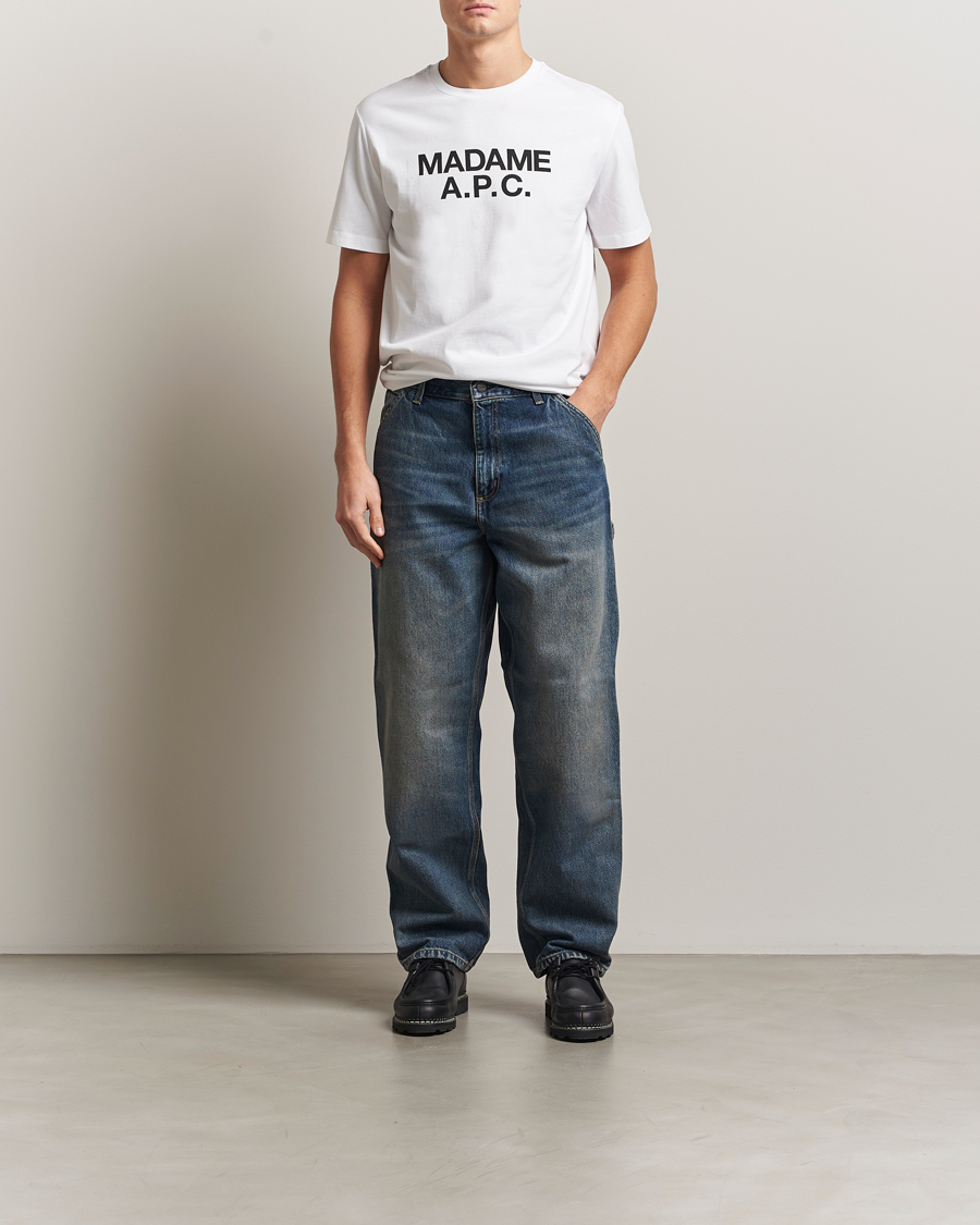 Uomini | T-shirt | A.P.C. | Madame T-Shirt White