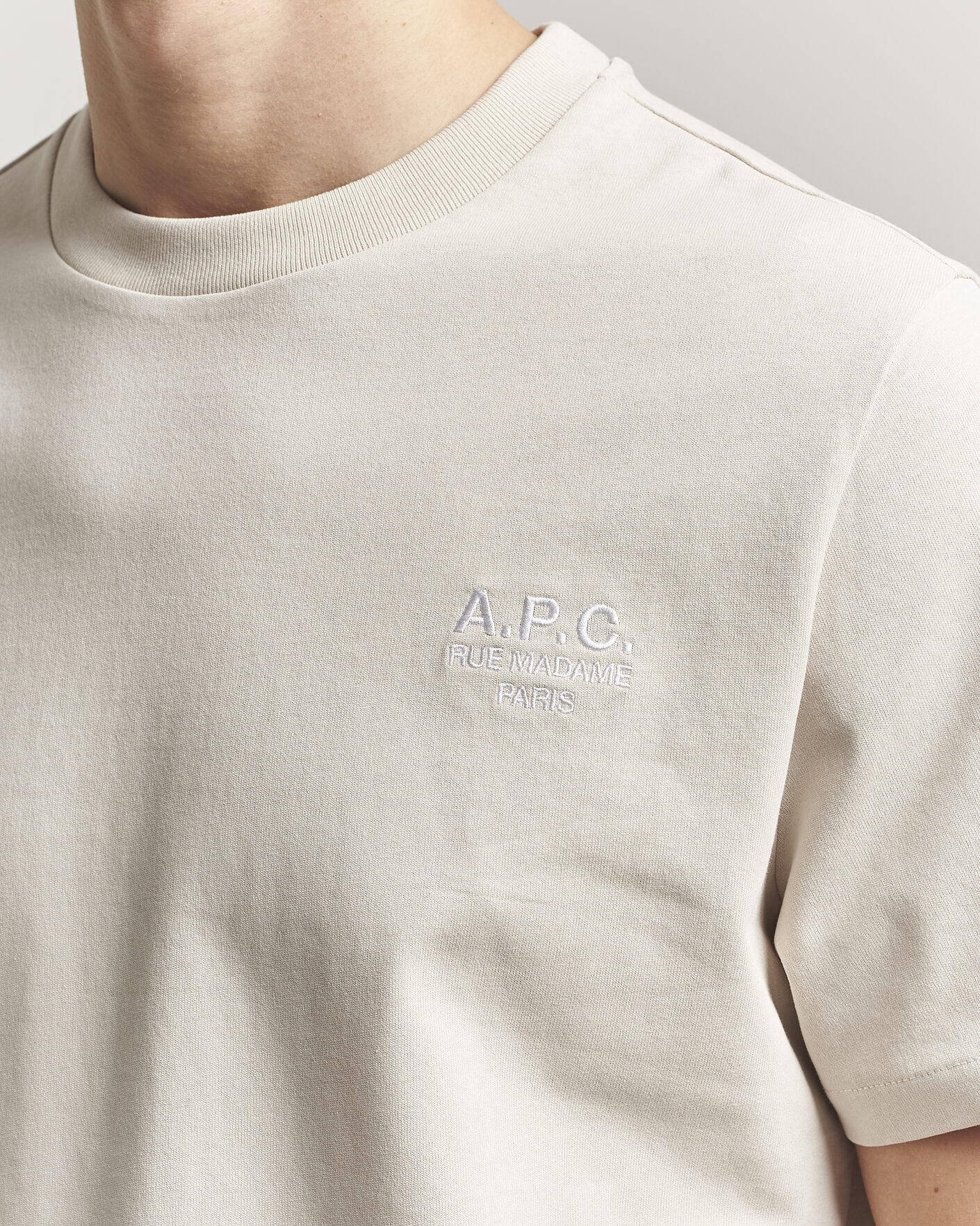 Uomini | T-shirt | A.P.C. | Rue Madame T-Shirt Mastic