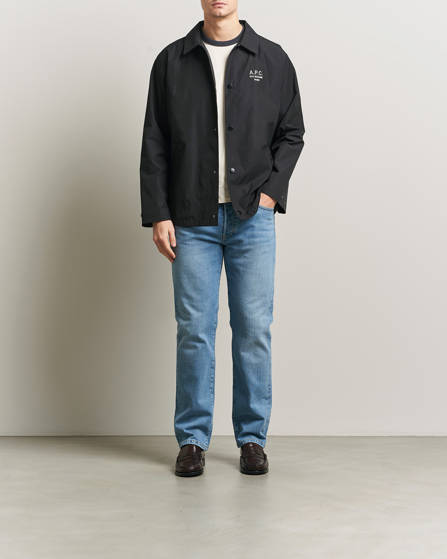 Uomini | Giacche | A.P.C. | Rue Madame Coach Jacket Black