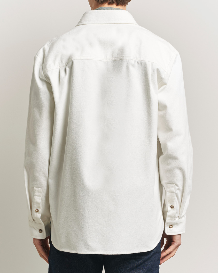 Uomini | Camicie | A.P.C. | Brushed Cotton Overshirt White