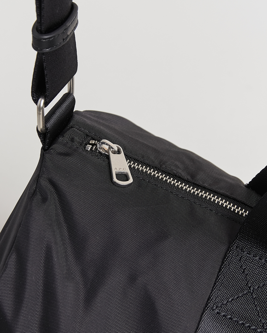 Uomini | A.P.C. Backstage Nylon Cordura Gym Bag Black | A.P.C. | Backstage Nylon Cordura Gym Bag Black