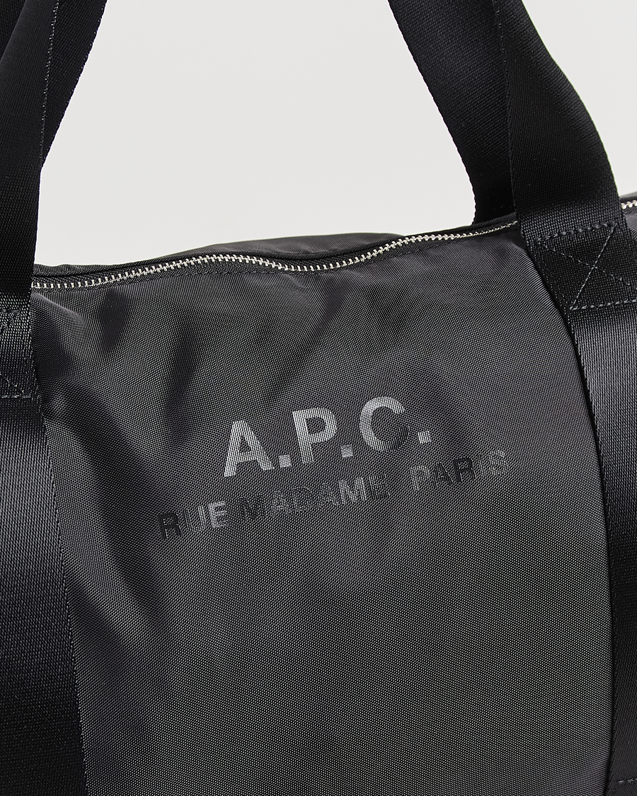 Uomini | A.P.C. Backstage Nylon Cordura Gym Bag Black | A.P.C. | Backstage Nylon Cordura Gym Bag Black