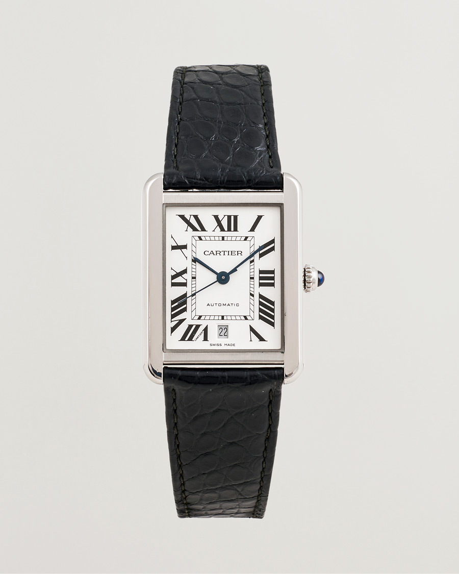 Uomini | Cartier Pre-Owned Tank Solo XL | Cartier Pre-Owned | Tank Solo XL