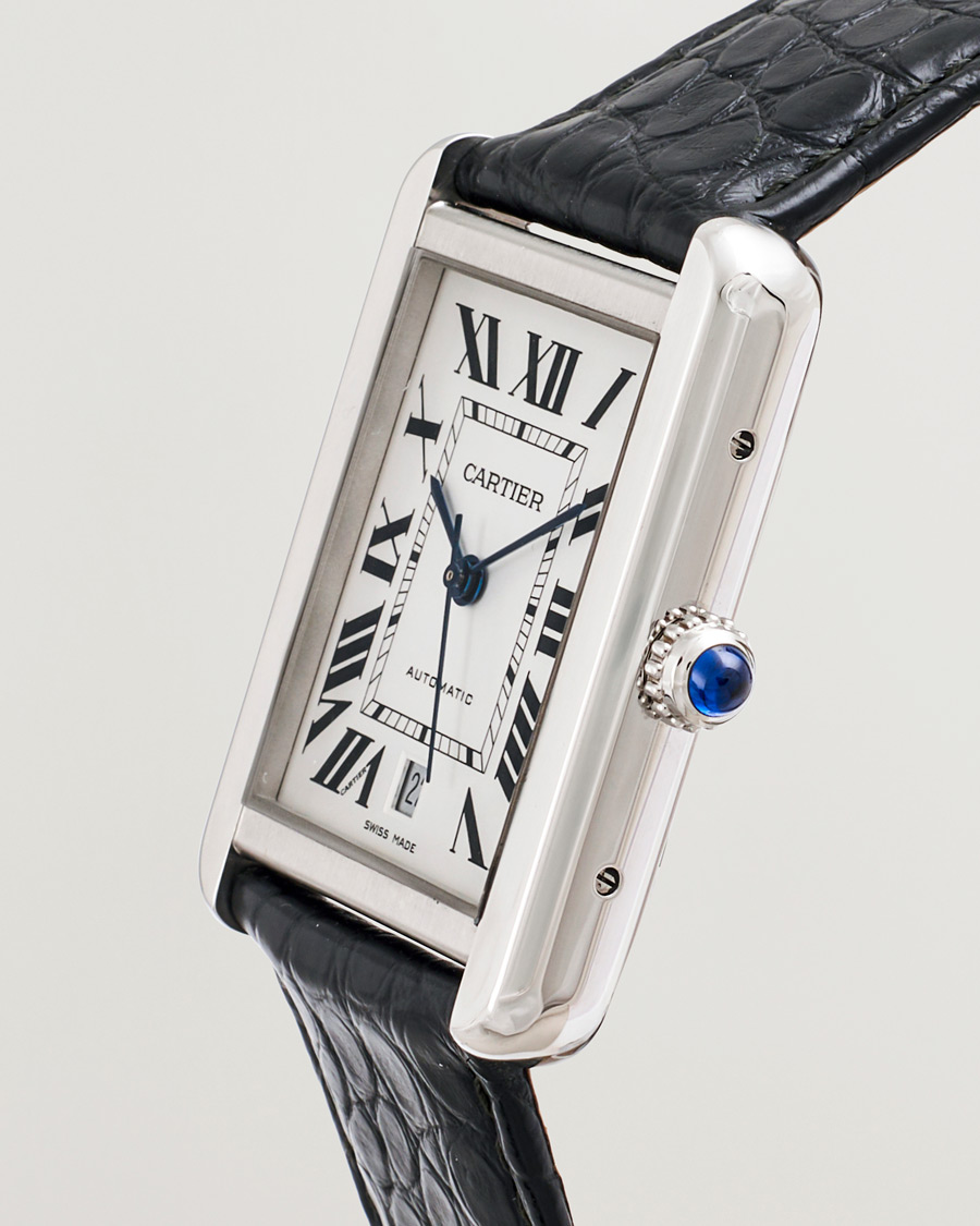 Uomini | Cartier Pre-Owned Tank Solo XL | Cartier Pre-Owned | Tank Solo XL