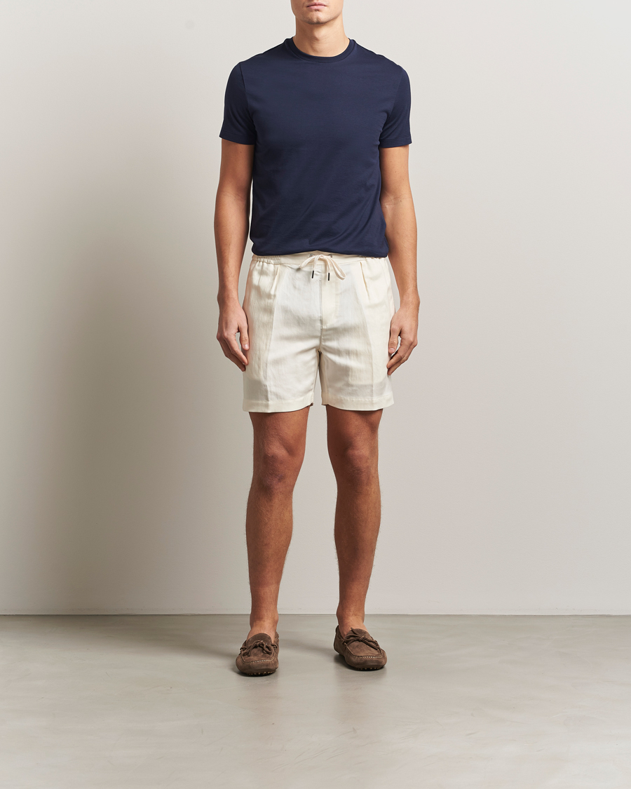 Uomini | T-shirt | Ralph Lauren Purple Label | Luxury Cotton T-Shirt Chairman Navy