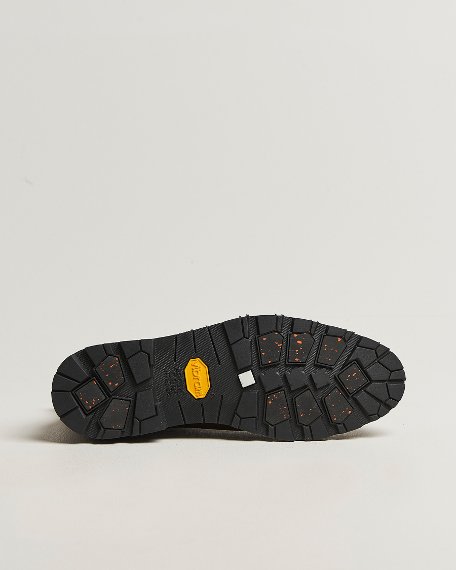 Uomini | Stivali | UBR | Thunder Chelsea Grained Leather Boot Dark Brown