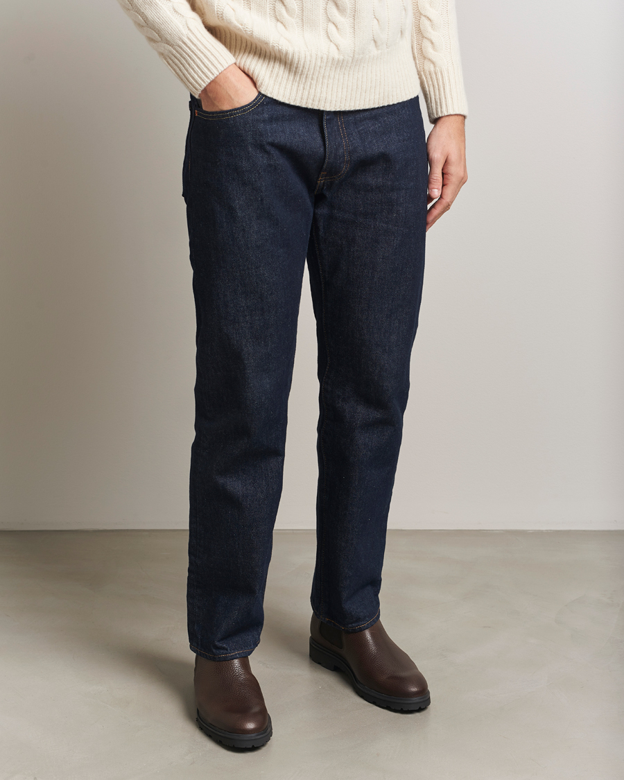 Uomini | Stivali | UBR | Thunder Chelsea Grained Leather Boot Dark Brown