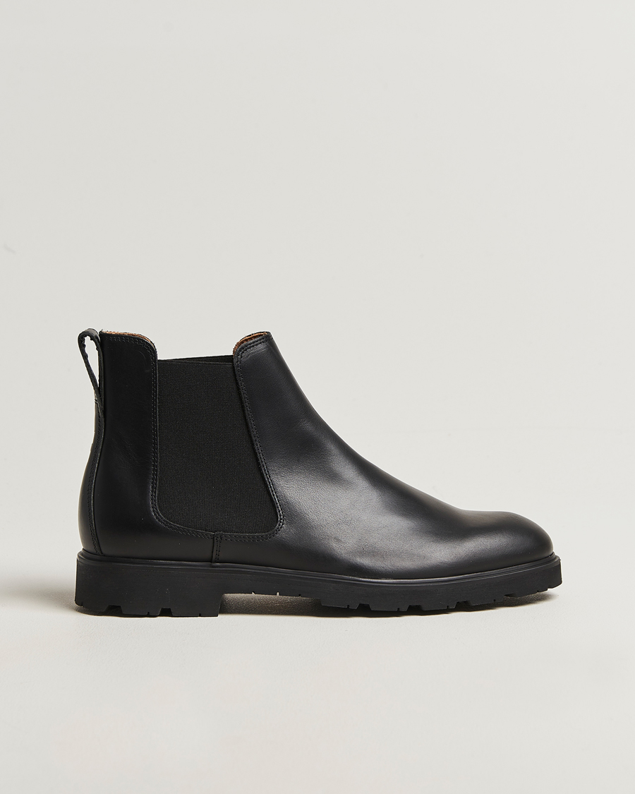 Uomini | Stivali | UBR | Thunder Chelsea Leather Boot Black