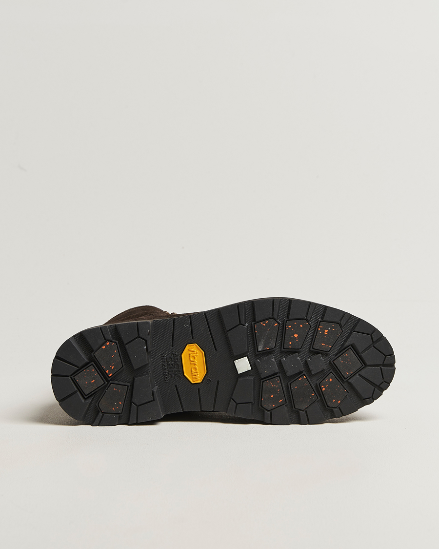 Uomini | Stivali | UBR | Black Storm Suede Boot Dark Brown