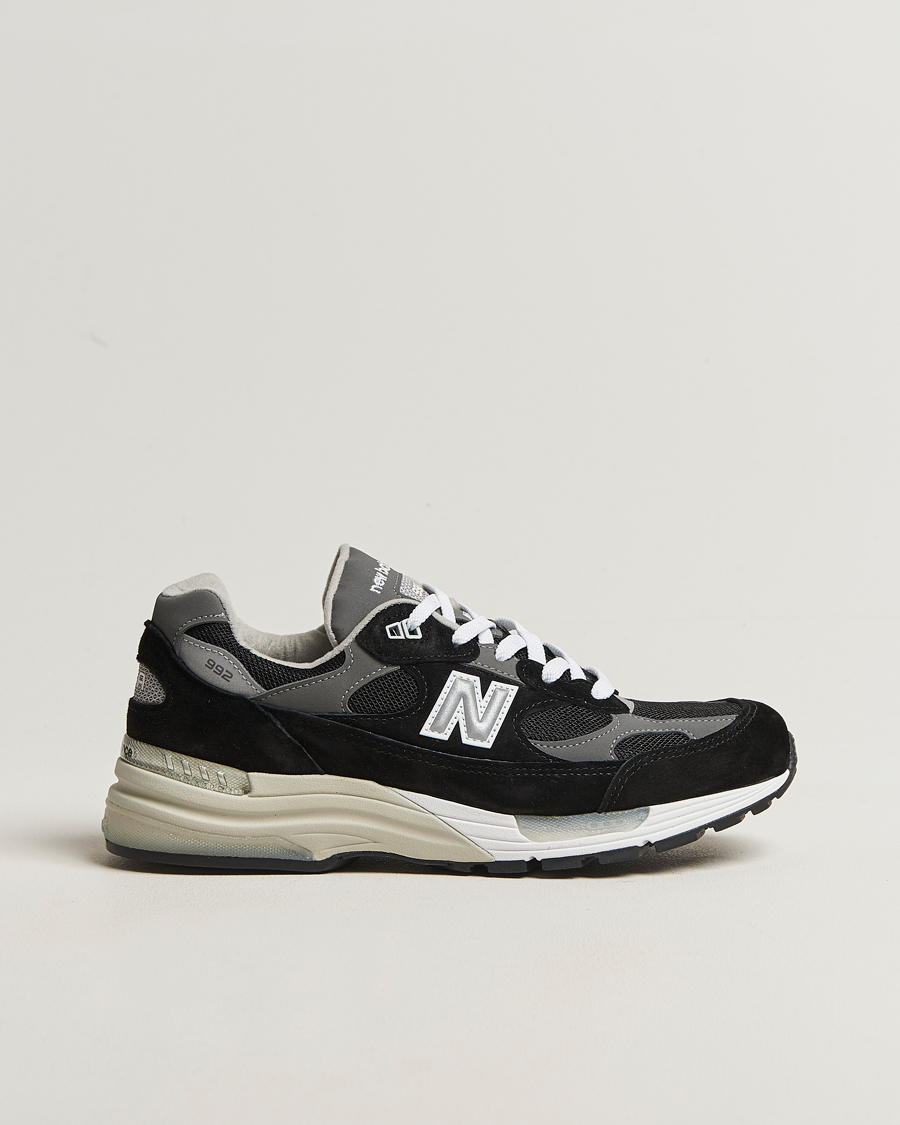 Uomini | Sneakers | New Balance Made In US & UK | New Balance Made in Made In USA 992 Sneakers Black