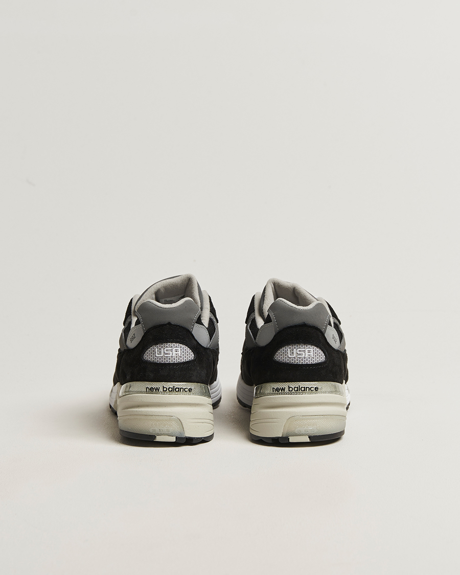 Uomini | Sneakers | New Balance Made In US & UK | New Balance Made in Made In USA 992 Sneakers Black