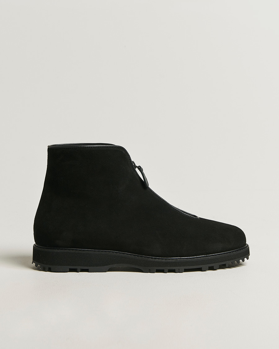 Uomini | Stivali | Myrqvist | Funäs Boot Black Suede