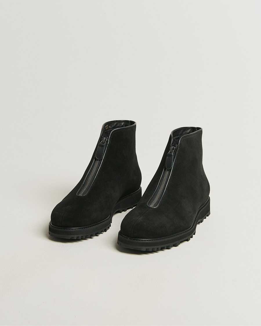Uomini | Stivali | Myrqvist | Funäs Boot Black Suede