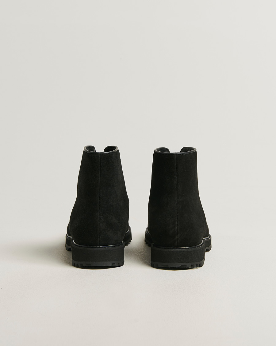 Uomini | Stivali | Myrqvist | Funäs Boot Black Suede