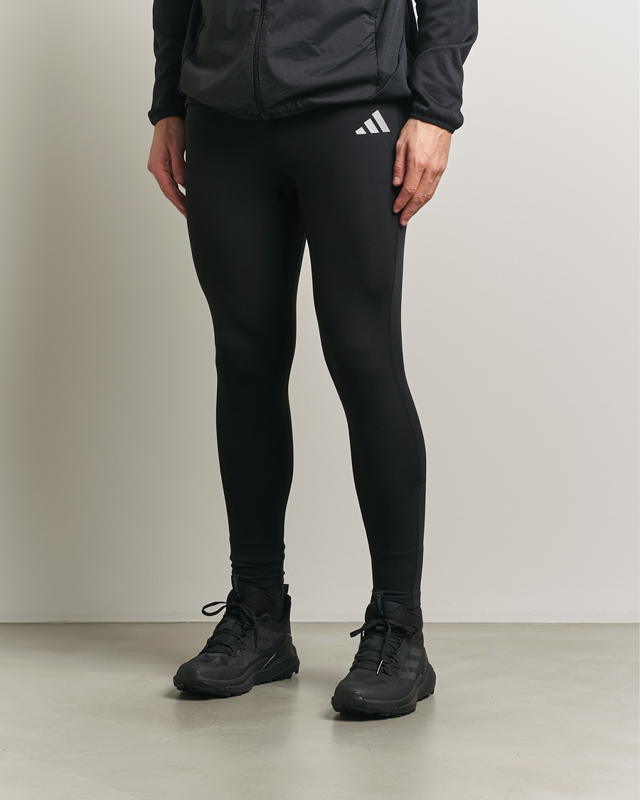 Uomini | Pantaloni | adidas Performance | Running Tights Black
