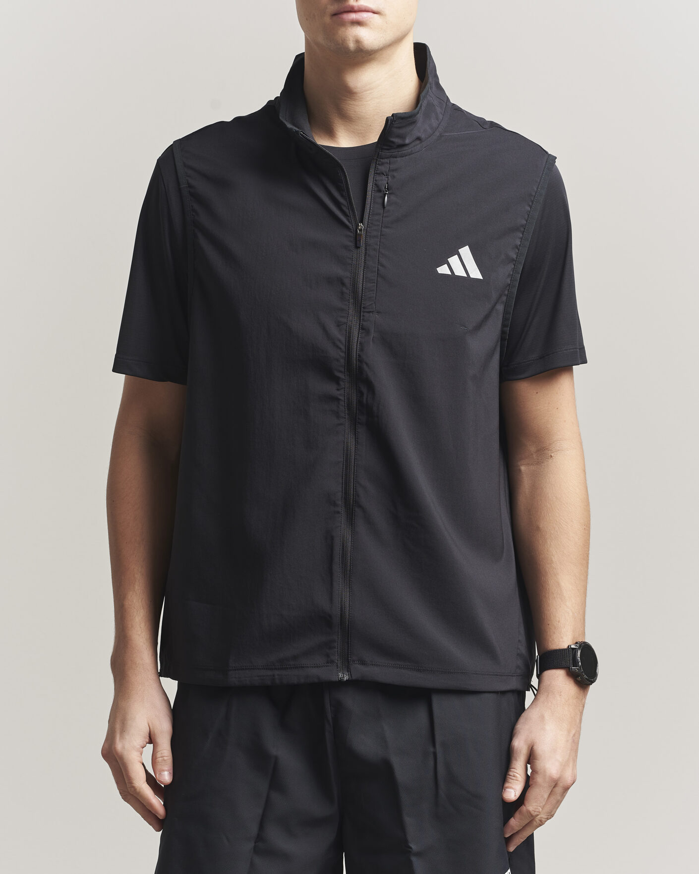 Uomini | Giacche | adidas Performance | Running Vest Black