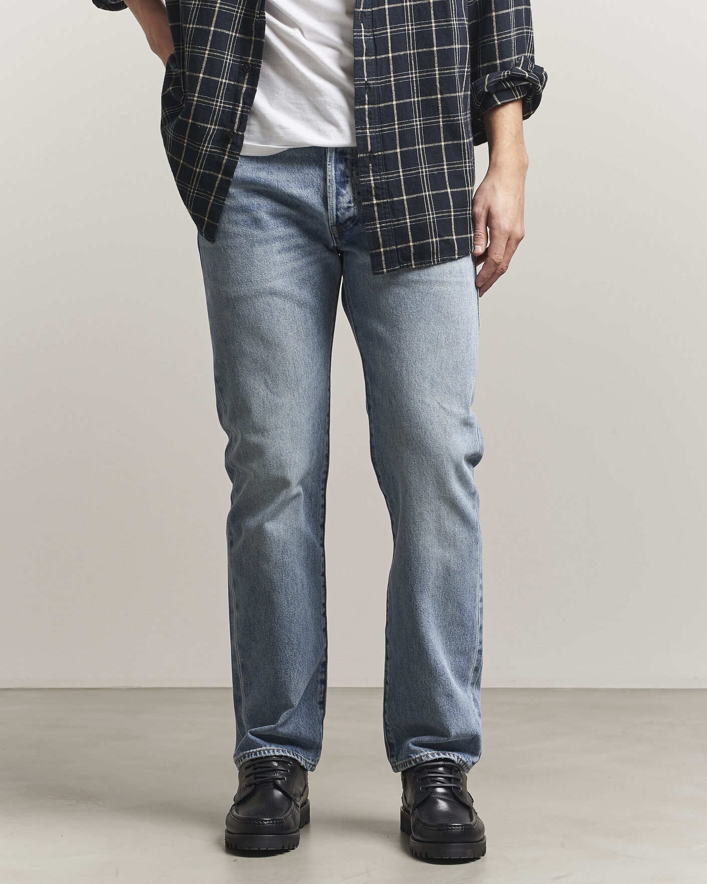 Uomini | Jeans | Levi's | 501 Original Jeans Beautiful Disaster Selvage