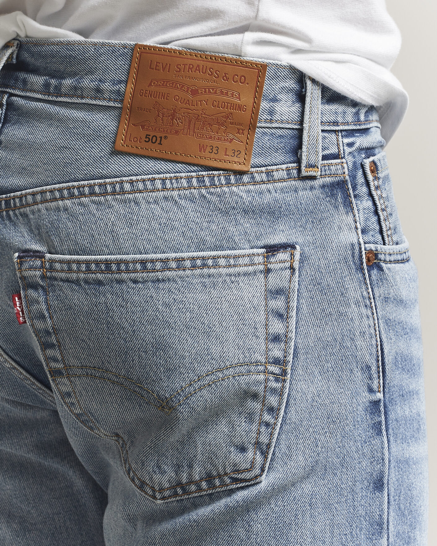 Uomini | Jeans | Levi's | 501 Original Jeans Beautiful Disaster Selvage
