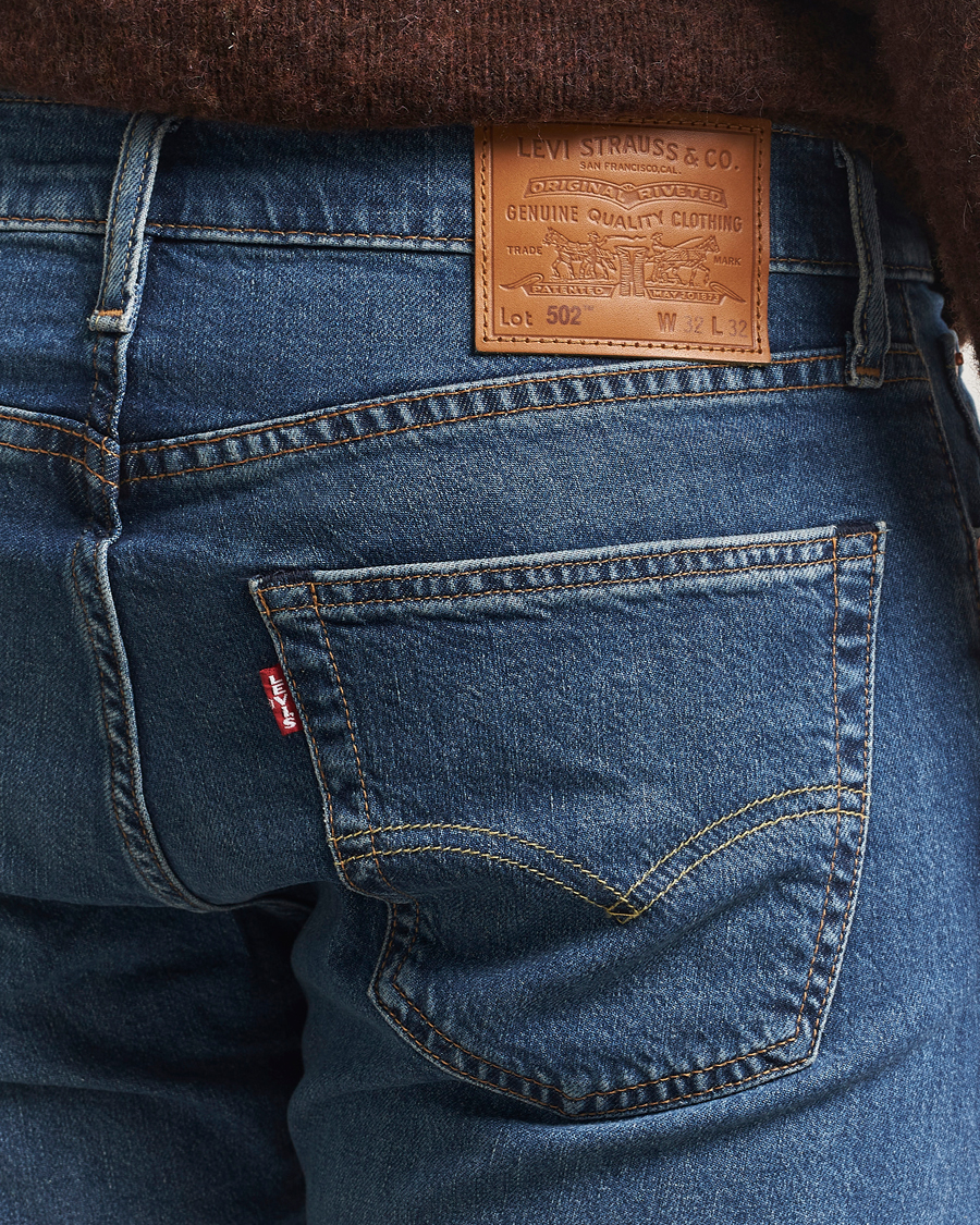 Uomini | Pantaloni | Levi's | 502 Taper Jeans Rainy Afternoon