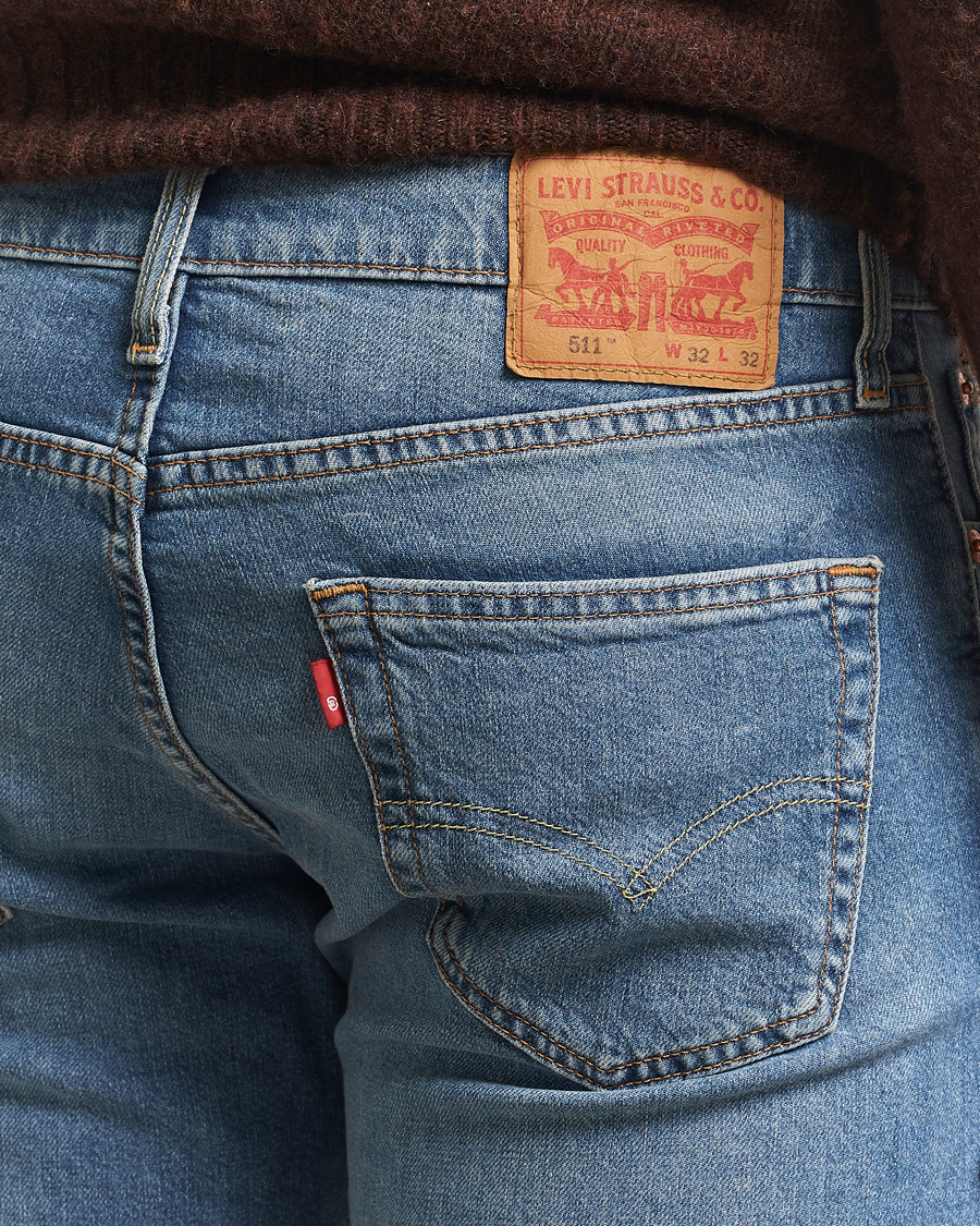 Uomini | Jeans | Levi's | 511 Slim Jeans Cloud Watching