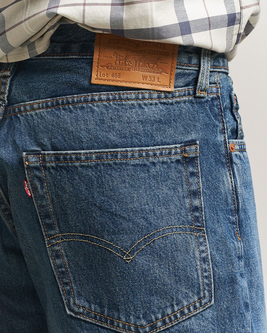 Uomini | Pantaloncini | Levi's | 468 Loose Denim Shorts Picnic And Friends