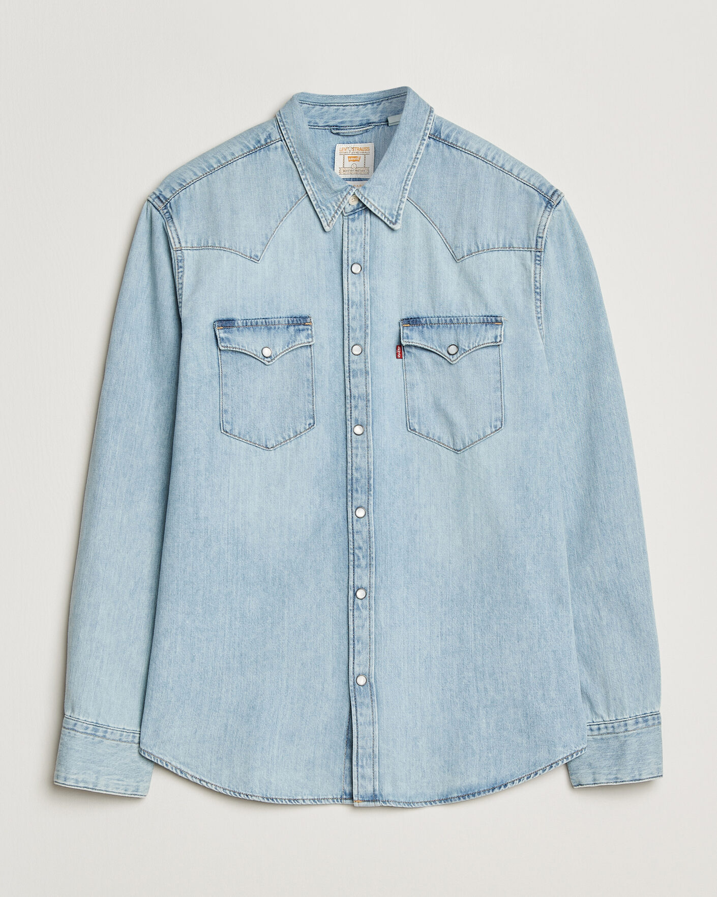 Uomini | Camicie | Levi's | Barstow Western Standard Shirt Worn In Blue