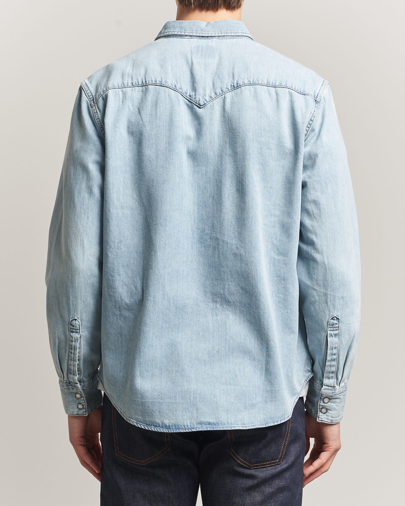 Uomini | Camicie | Levi's | Barstow Western Standard Shirt Worn In Blue