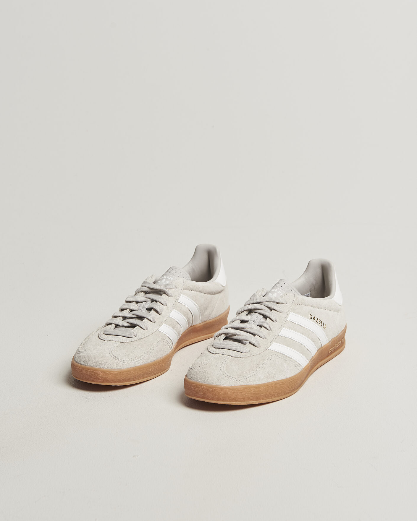 Uomini | Sneakers | adidas Originals | Gazelle Indoor Sneaker Light Grey/White