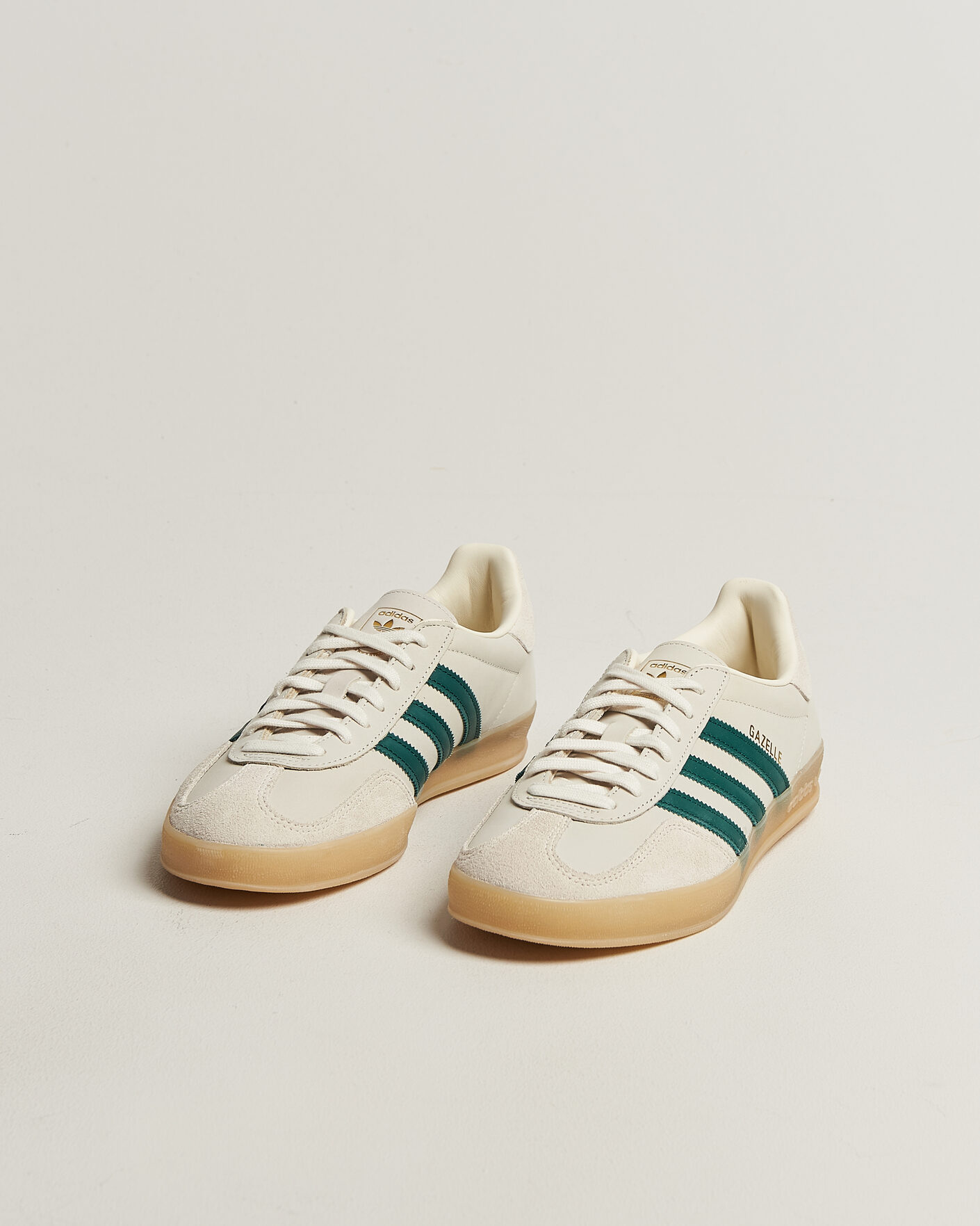 Uomini | Sneakers | adidas Originals | Gazelle Indoor Sneaker Beige/Green