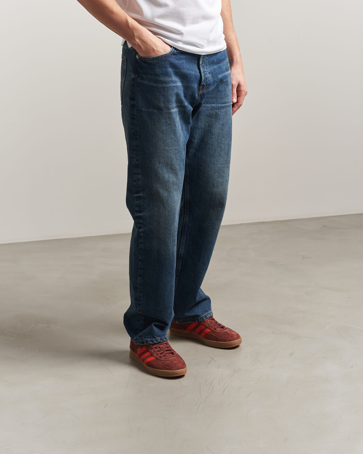 Uomini | Sneakers | adidas Originals | Gazelle Indoor Sneaker Brown/Red