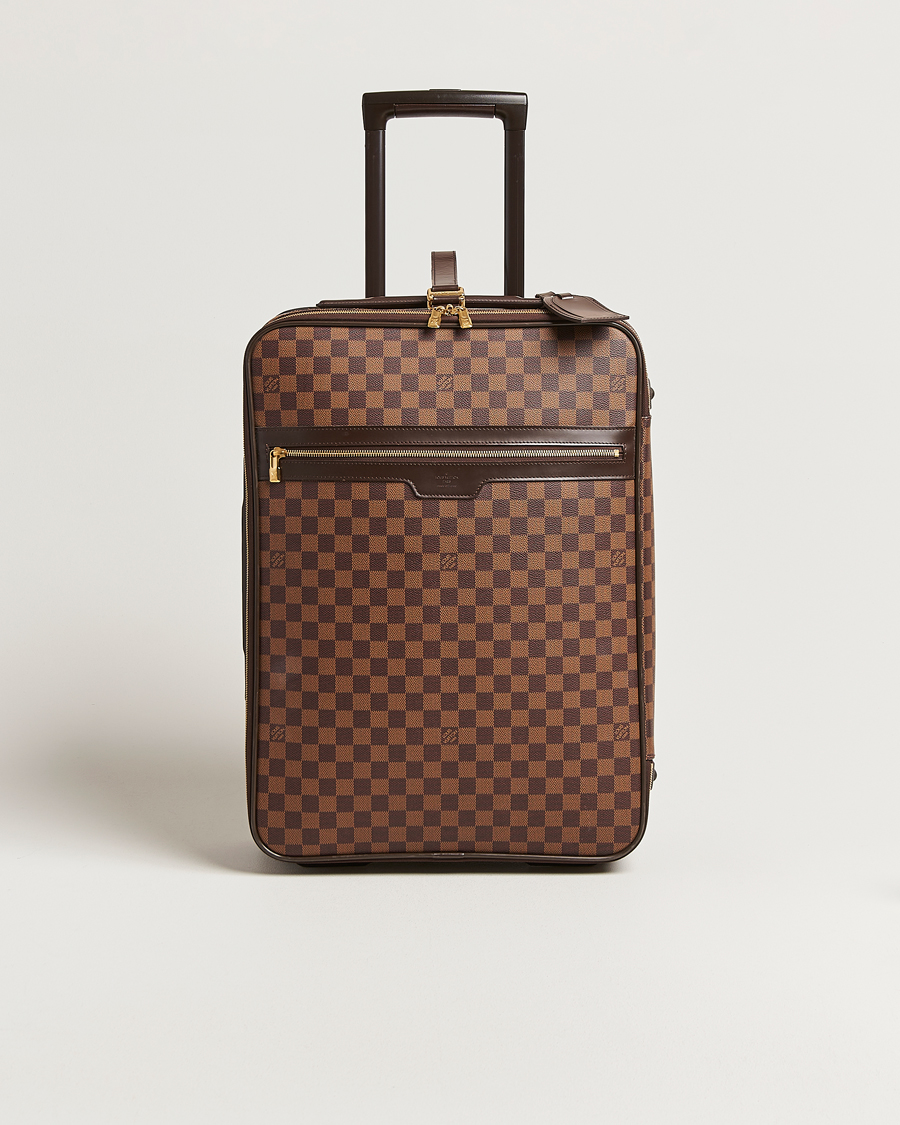 Uomini | Pre-Owned & Vintage Bags | Louis Vuitton Pre-Owned | Pegase Trolley Case 50 Damier Ebene