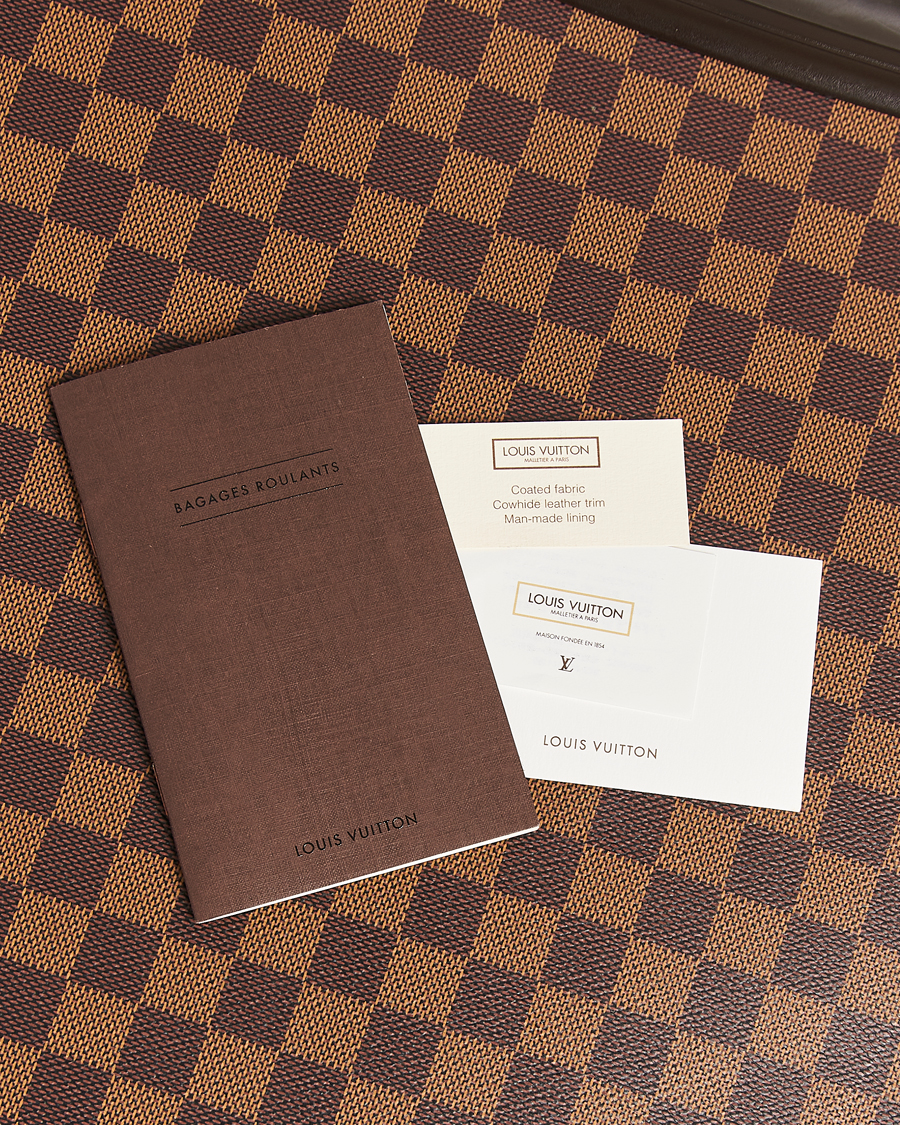 Uomini | Pre-Owned & Vintage Bags | Louis Vuitton Pre-Owned | Pegase Trolley Case 50 Damier Ebene