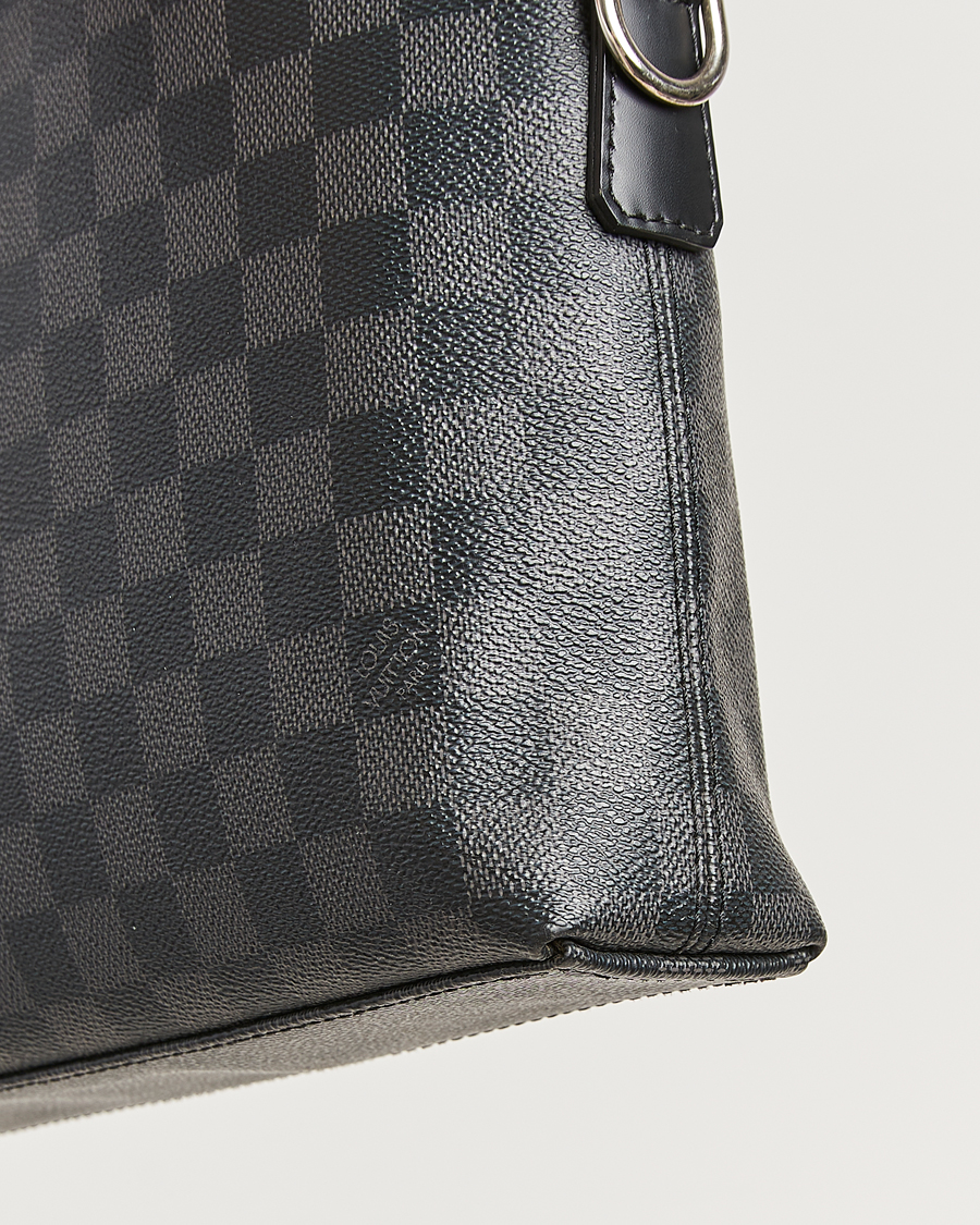 Uomini | Pre-Owned & Vintage Bags | Louis Vuitton Pre-Owned | Porte Documents Jour Damier Graphite