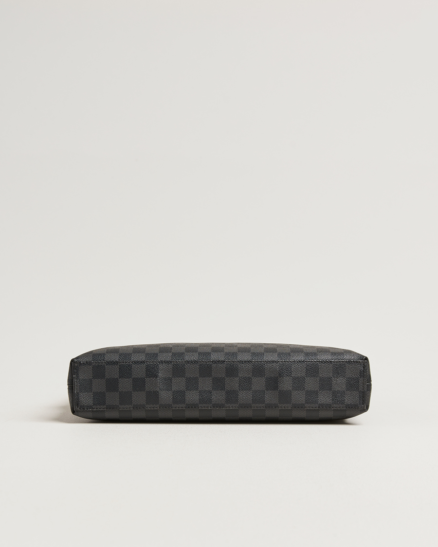 Uomini | Pre-Owned & Vintage Bags | Louis Vuitton Pre-Owned | Porte Documents Jour Damier Graphite