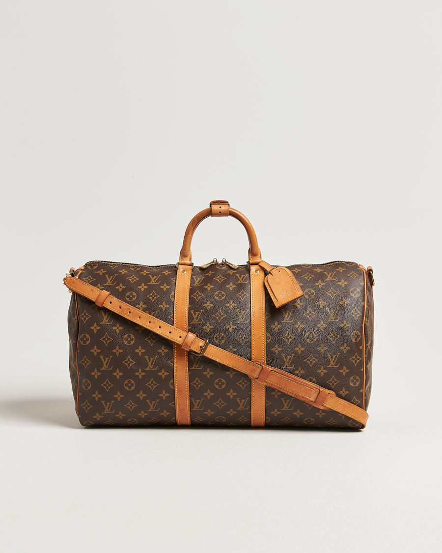 Uomini | Pre-Owned & Vintage Bags | Louis Vuitton Pre-Owned | Keepall Bandouliére 50 Monogram